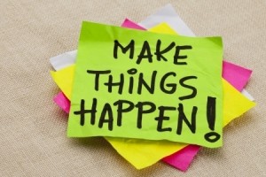 make thing happens